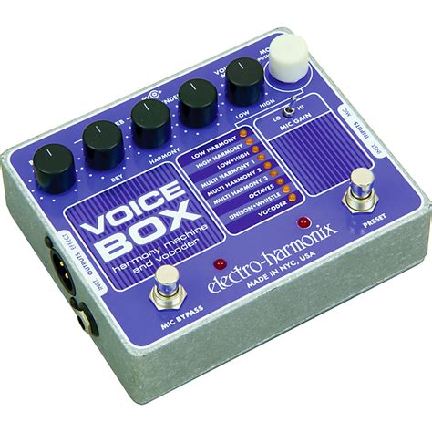 electro harmonix voice box video|vocal delay pedal.